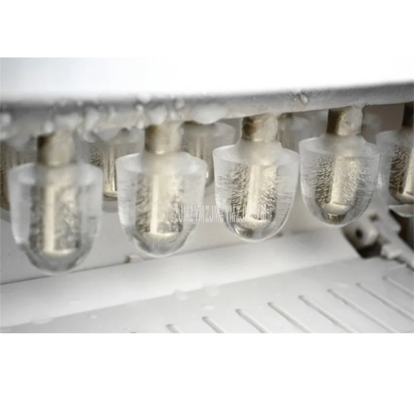 원통형 모양의 전기 아이스 메이커, 자동 물 공급, 우유 차, 커피 바, 상점 ZB-10, 10kg/24h