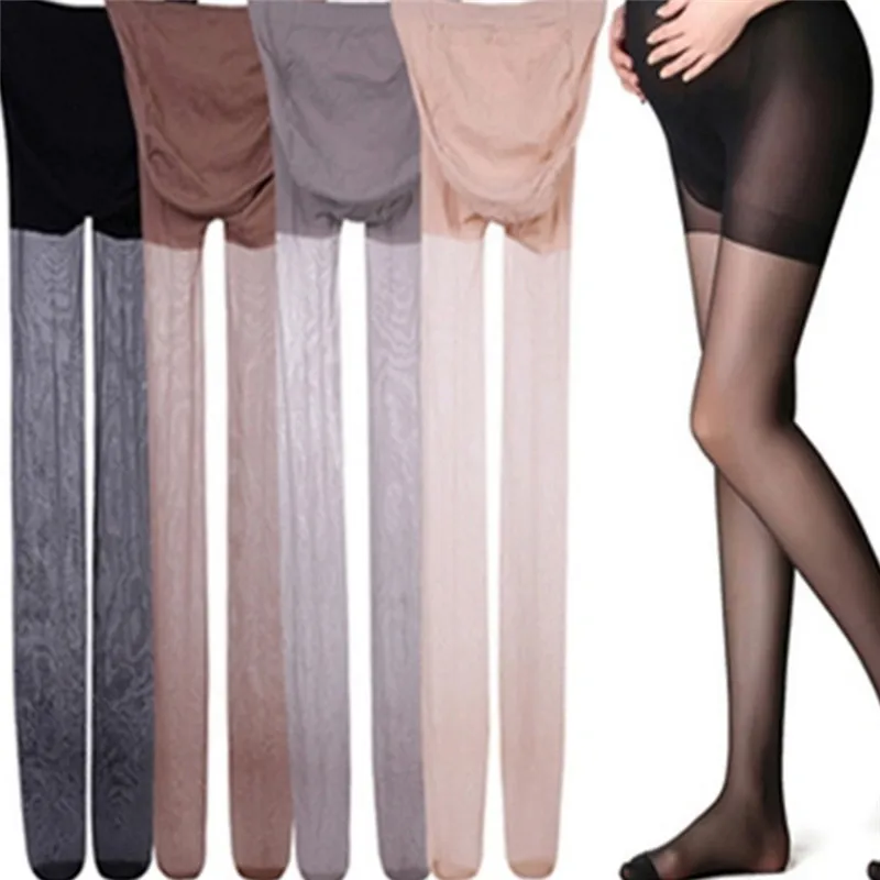 Mùa Hè Thun Cao Cấp Legging Có Thể Điều Chỉnh Cho Mẹ Mang Thai Phụ Nữ Mang Thai Quần Cực Thintights Vớ