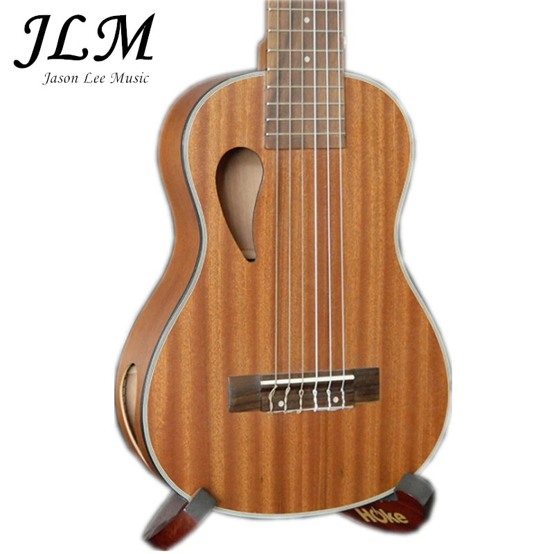 

JLM Ukulele 28 Inch 6 Strings Hawaiian Guitar Ukelele Sapele Uku music instrument Electric Ukulele with Pickup EQ