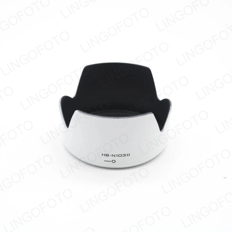 Cubierta de lente reemplazable HB-N103 II para Nikon 1, NIKKOR VR, 10-30mm, f/3,5-5,6, HB-N103II, blanco