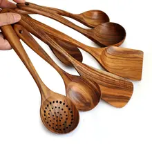 Teak Wood Kitchen Spoon Set #5