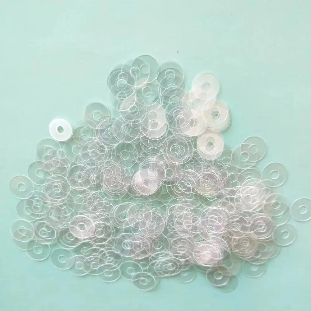 Custom gasket plastic washer M2 M3 M4 M5 M6 M8 M10 M12 insulated plastic round flat pad