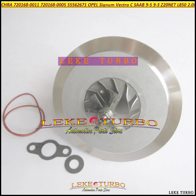 Turbo cartridge core GT20 720168 720168-0011 720168-0002 720168-0003 720168-0004 860063 For SAAB 9-3 9-5 Vectra L850 Z20NET 2.0L