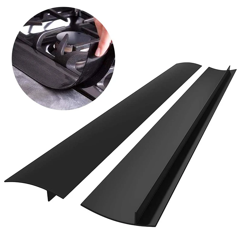 WIKHOSTAR Silikon Herd Zähler Lücke Abdeckung Küche Palette Lücke Abdeckung Öl-gas Schlitz Füllstoff Wärme Beständig Matte Öl Staub wasser Dichtung