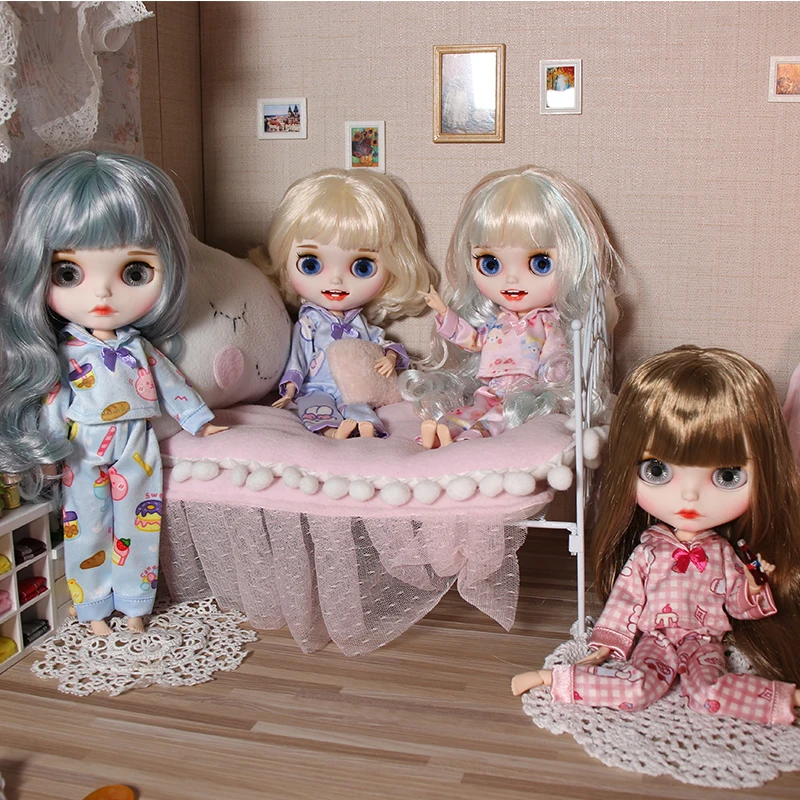 ICY DBS Blyth Doll Clothes 1/6 bjd Home Pajama Suit Fit for Licca Azone Body