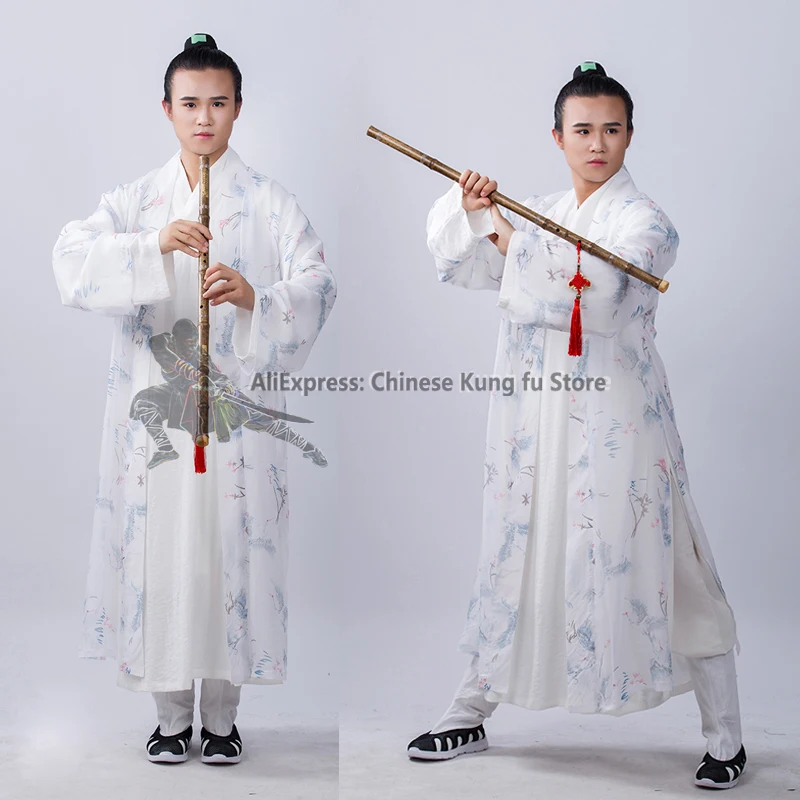 Wudang velo per cappotto esterno per uniformi Tai Chi Kung fu abito per arti marziali abito taoista abiti Wushu bellissimi modelli di gru