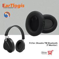 EarTlogis Replacement EarPads for Bluedio TM T Monitor Bluetooth Headset Parts Earmuff Cover Cushion Cups pillow