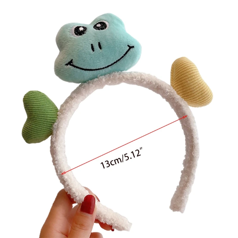 Cute Elephant Bear Headband Soft Cartoon Animal Hairband for Makeup Washing Face Lovely Costume Hair Accessories