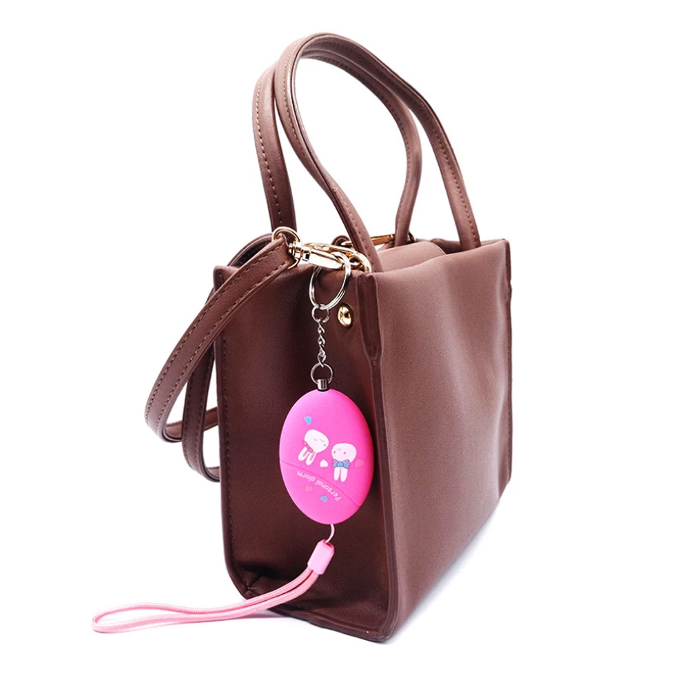 Self Defense Alarm 100dB Anti-wolf Girl Child Women Security Protect Alert Personal Safety Scream Loud Emergency Alarm Keychain