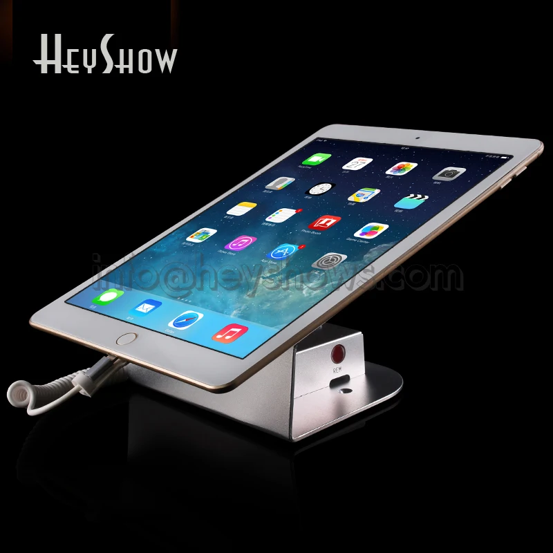 Ipad Security Burglar Alarm Stand Tablet Display Holder Mount Anti-Theft Devices For Retail Shop With Charging And Alarm Funtion