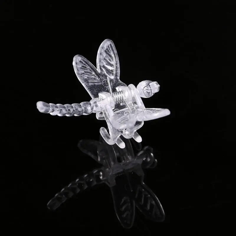 

30Pcs Dragonfly Orchid Clips Orchid Grower Support Cute Garden Plant Flower Vine Support Clips