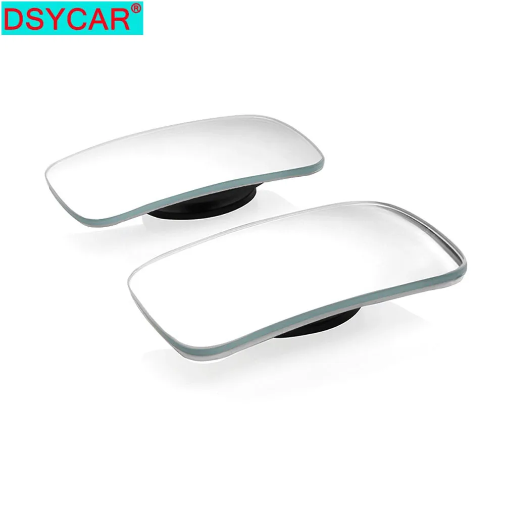 DSYCAR 1Pair Blind Spot Mirror, Auxiliary Rearview Mirror HD Convex Mirror Suitable for All Universal Vehicles Cars and Drivers