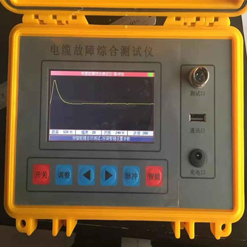 Communication cable fault comprehensive tester Cable fault tester Line distance meter disconnection and short circuit test