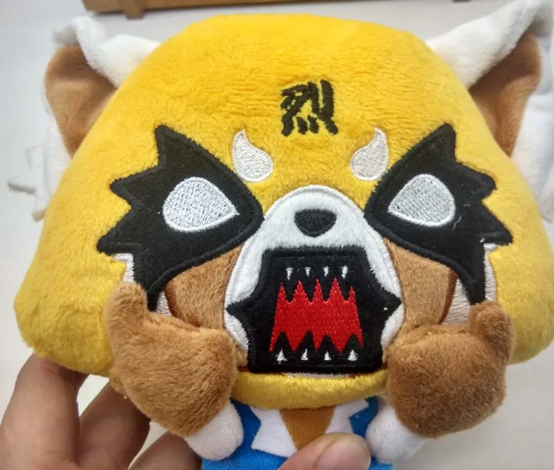 Japan Aggretsuko Aggressive Retsuko Plush Toy Stuffed Doll NEW