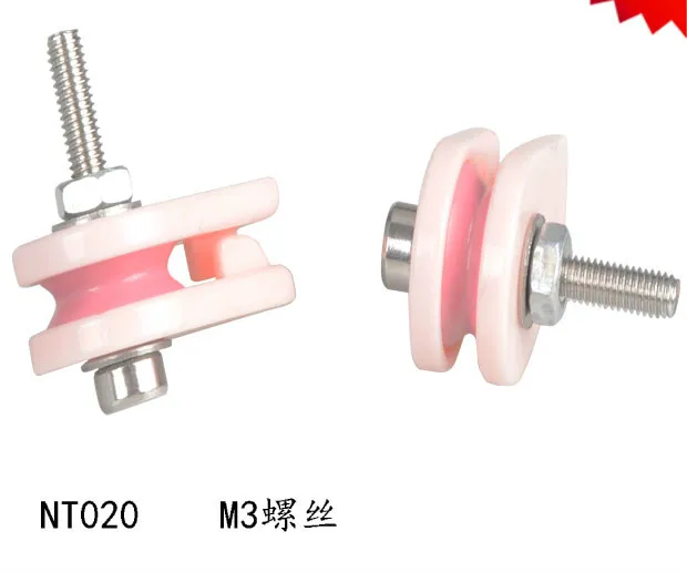 Machine à enrouler les roues en fil de céramique en forme de V, anti-cavalier, vis M3, anti-cavalier, NT020
