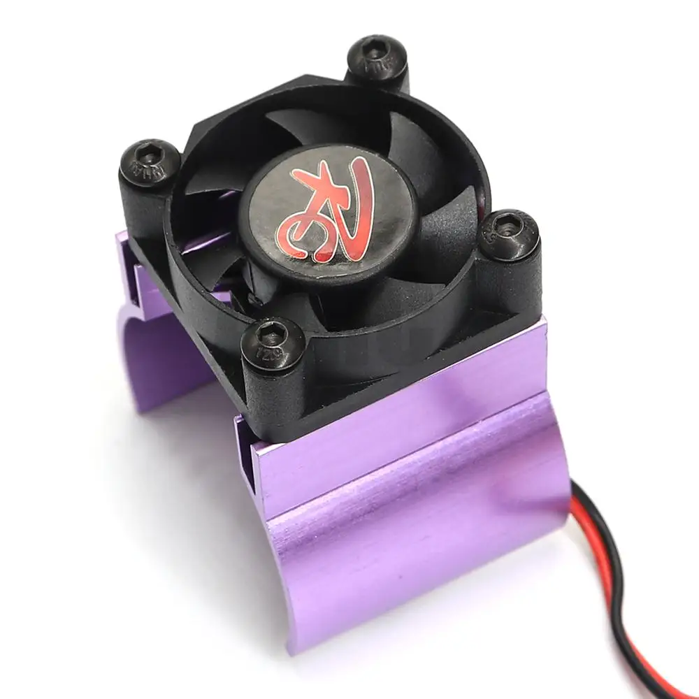 Dissipateur de chaleur pour moteur, ventilateur de refroidissement à induction thermique pour moteur 1:10 HSP TRX-4, TRX-6 SCX10 RC, radiateur pour