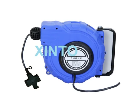 2X1.5--2.5MM 10---20M Automotive electric power source hose reel, Automatic retractable reel