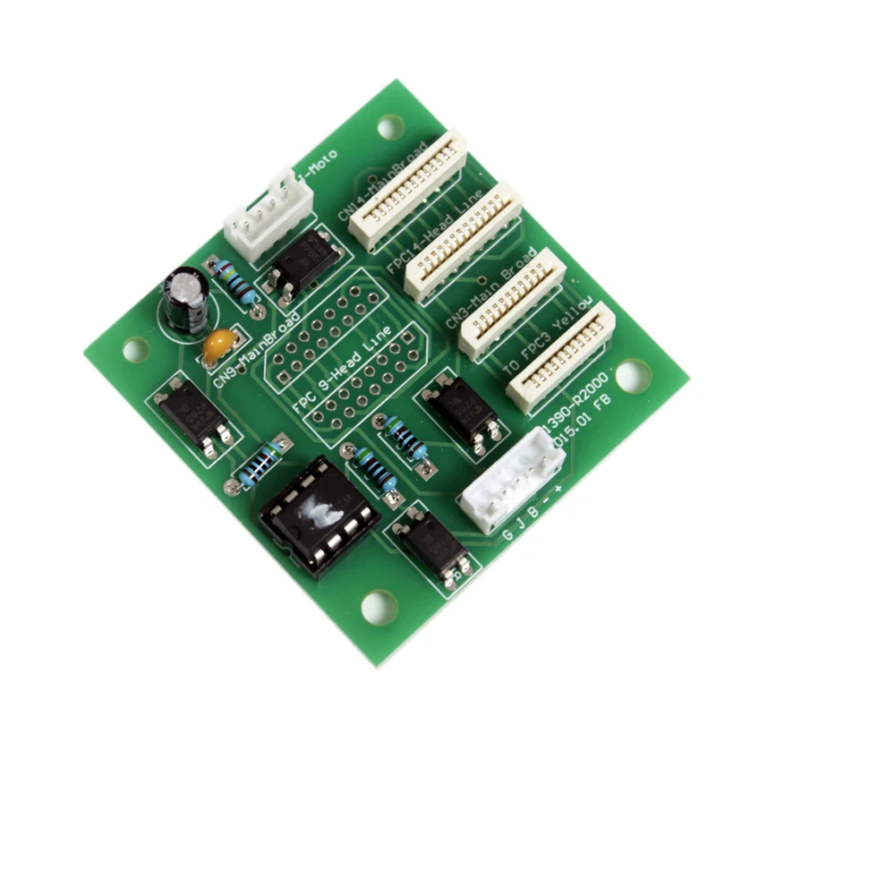 A3 UV Inkjet 3D Printer Square Small Motherboard Epson R1390/R1800/R1900/R2000 Paper Signal Shielding Adapter Board