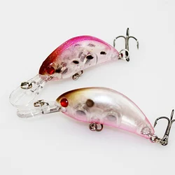 1Pcs Minnow Fishing lure 55mm 5g Crankbait Wobblers Artificial Hard Bait Deep Sea Bass Lure Plastic Fish Fishing Tackle 30