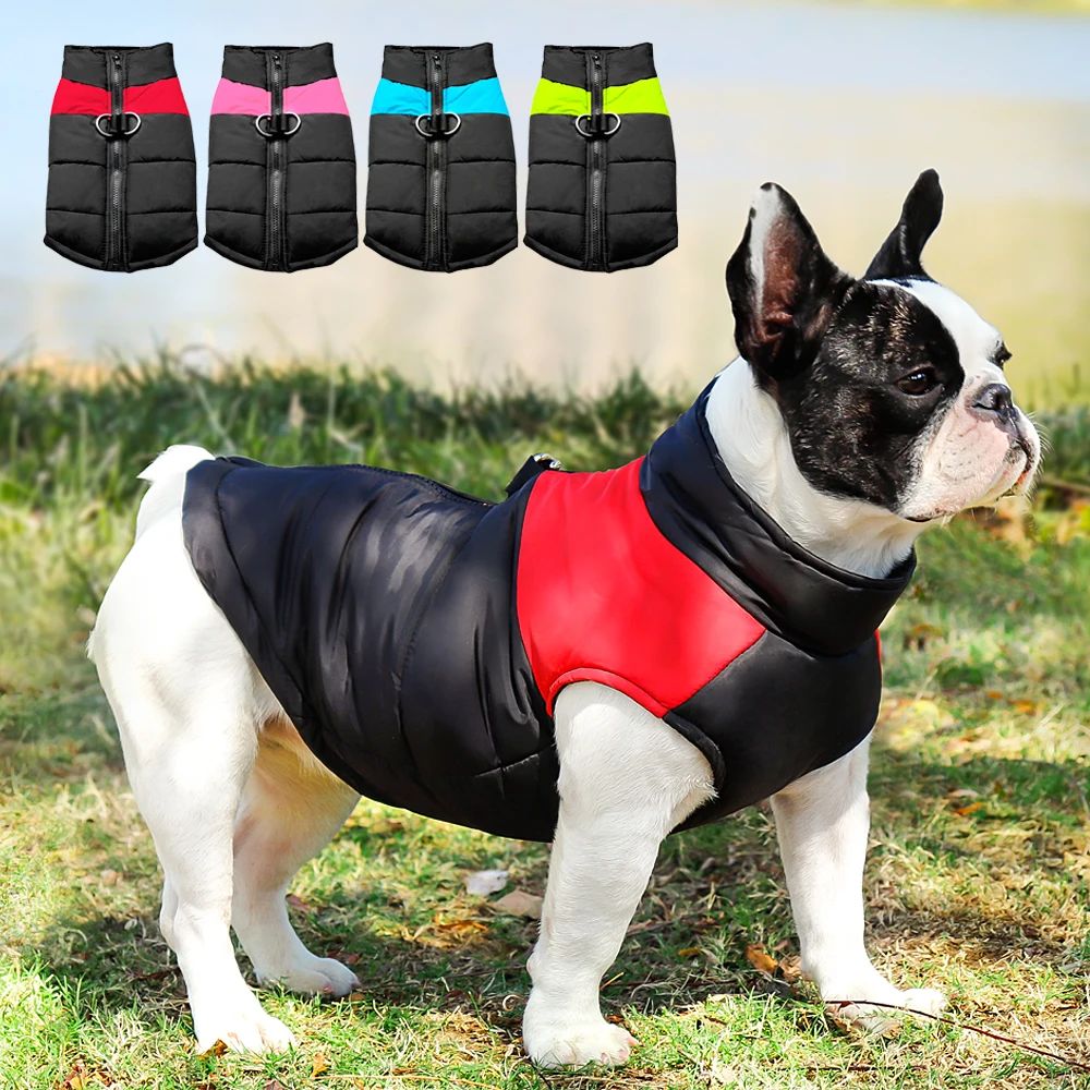 Dog Clothes For Small Medium Large Dogs Pug French Bulldog Winter Pet Puppy Chihuahua Coat Jacket Waterproof Roupa Cachorro Pet