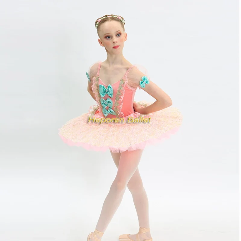 Custom Made Pink Fairy Doll Ballet Tutu Dress,Ballet Tutus For Doll Fairy Dance Performance Costumes Barbie Dolls Drop Shipping