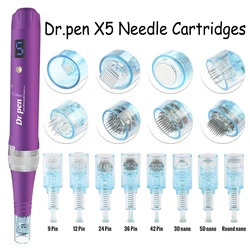 20Pcs Needles Cartridge For Dr.pen X5 Ultima Machine Dr pen Head MTS Microneedling Dermapen Derma Micro Needle Nano 12 Pin