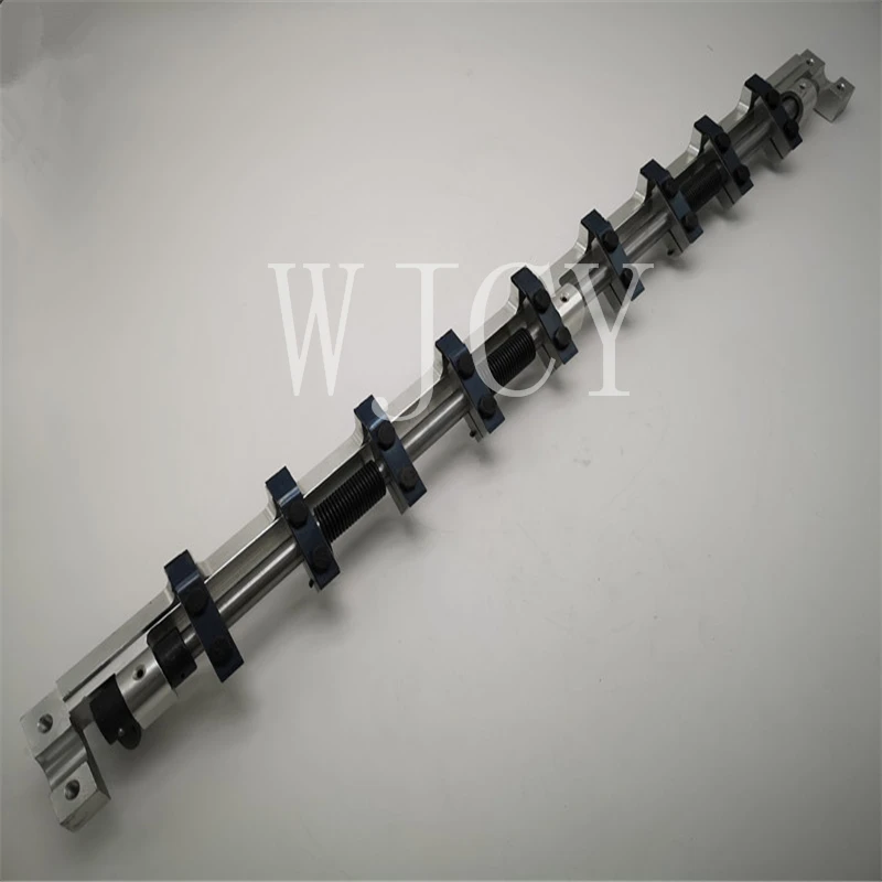 2 pcs Offset printing machine KORD 62 Gripper Bar  Length 675mm 9 teeth