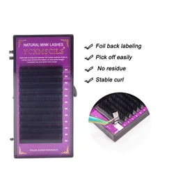 Ycxmscils Individual Volume Eyelash Extensions False Eyelashes Artificial Lashes For Makeup Handmade Natural Classic Lash Extens