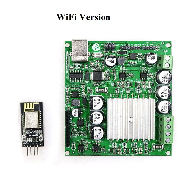 DOIT Big Load Tank Chassis Control Kit mit 2-in-1 Big Power Motor Driver Board + DT06 WiFi Modul DIY RC Roboter Spielzeug Teile