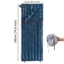 Winter Waterproof Goose Down Sleeping Bag #5