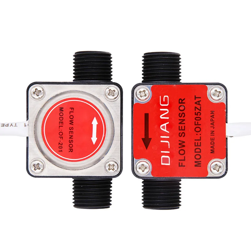 

DN15 DN20 Gear Flowmeter Hall Flow Sensor Milk Chemical Oil Flow Meter 1/2" 3/4" Flow Sensor Switch For Viscous Liquid DC3.5~24V