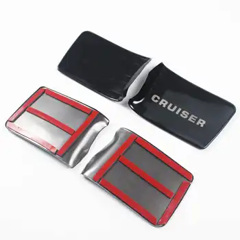 適用於豐田蘭德酷路澤200 LC200 FJ200 2016 2017 2018 2019款的不銹鋼內門把手蓋開關裝飾件 6 最佳銷售 陸地巡洋艦200的內飾 - №4