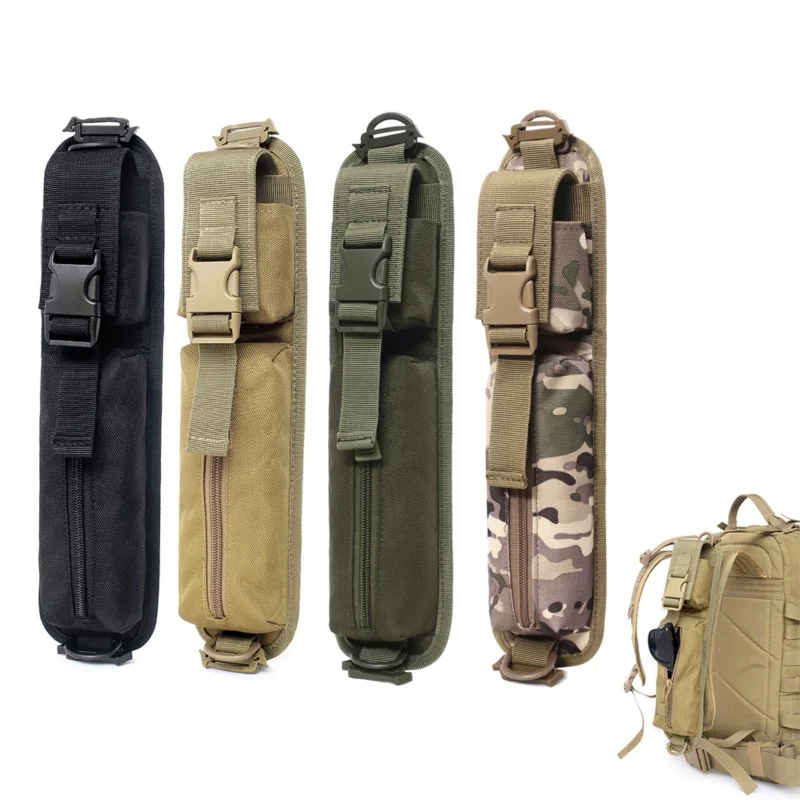 Tactical Molle Accessory Pouch Backpack Shoulder Strap Bag Shoulder Tape Additional Bag Multifunctional Hunting Tools Pouch