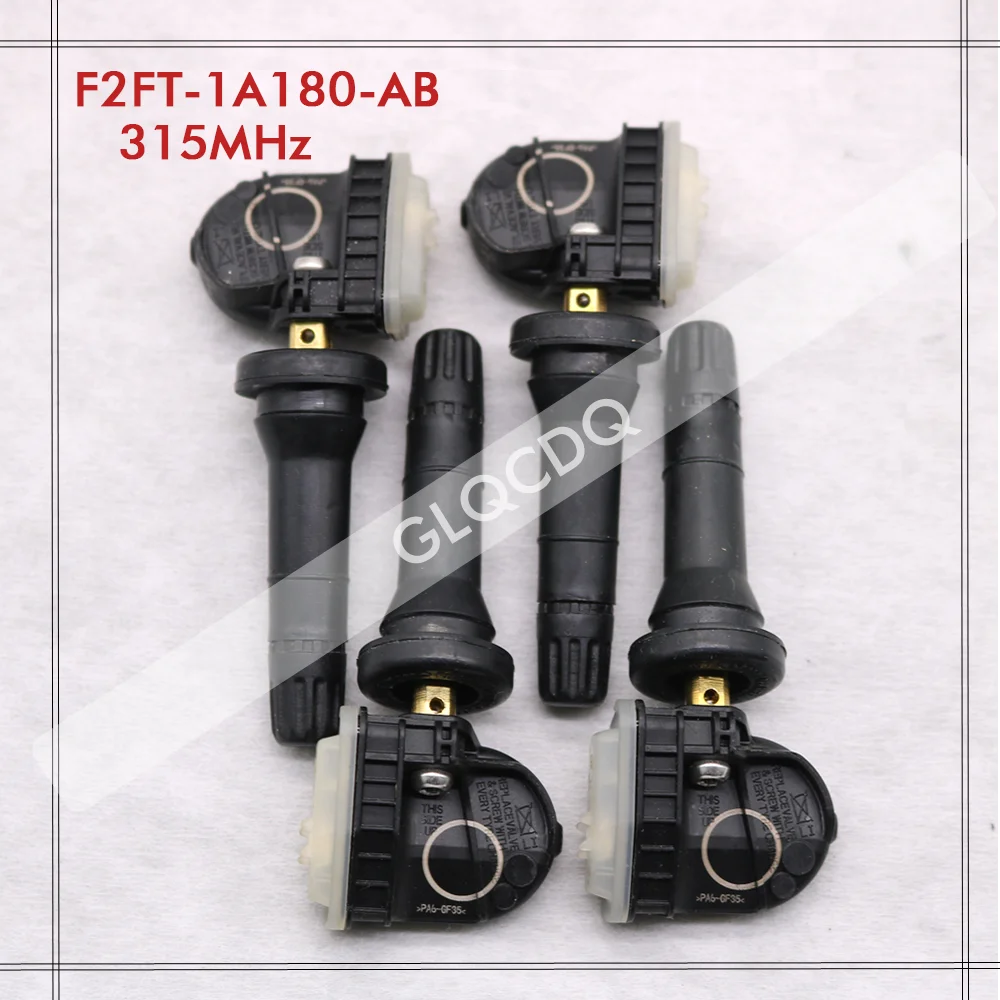 Para 2014 2015 2016 2017 2018 2019 FORD SUPERCREW 315MHz SENSOR de presión de neumáticos TPMS FORD F2FT-1A180-AB F2GT-1A150-AB F2GT-1A180-AB