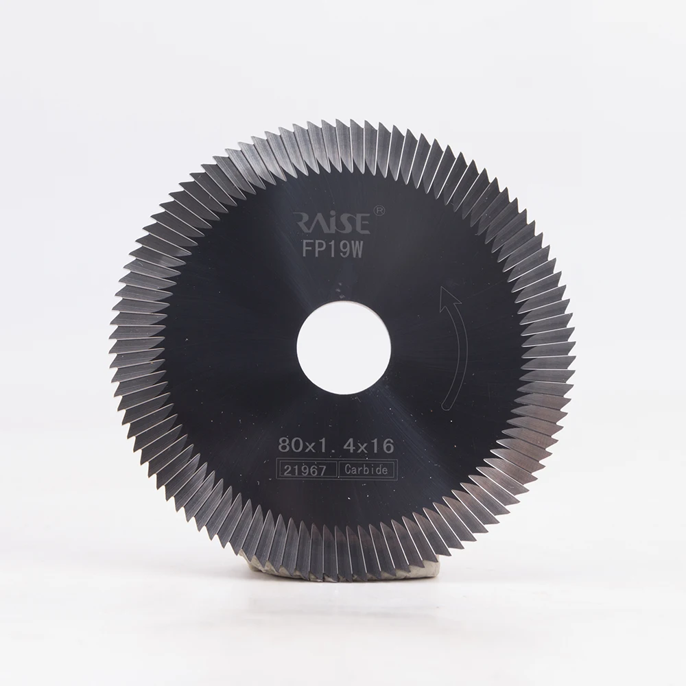 

Raise FP19W carbide 80*1.4*16mm saw blade Key end milling cutter for SARATOGA BlockB TITAN BIT Key cutting machine Parts Tools