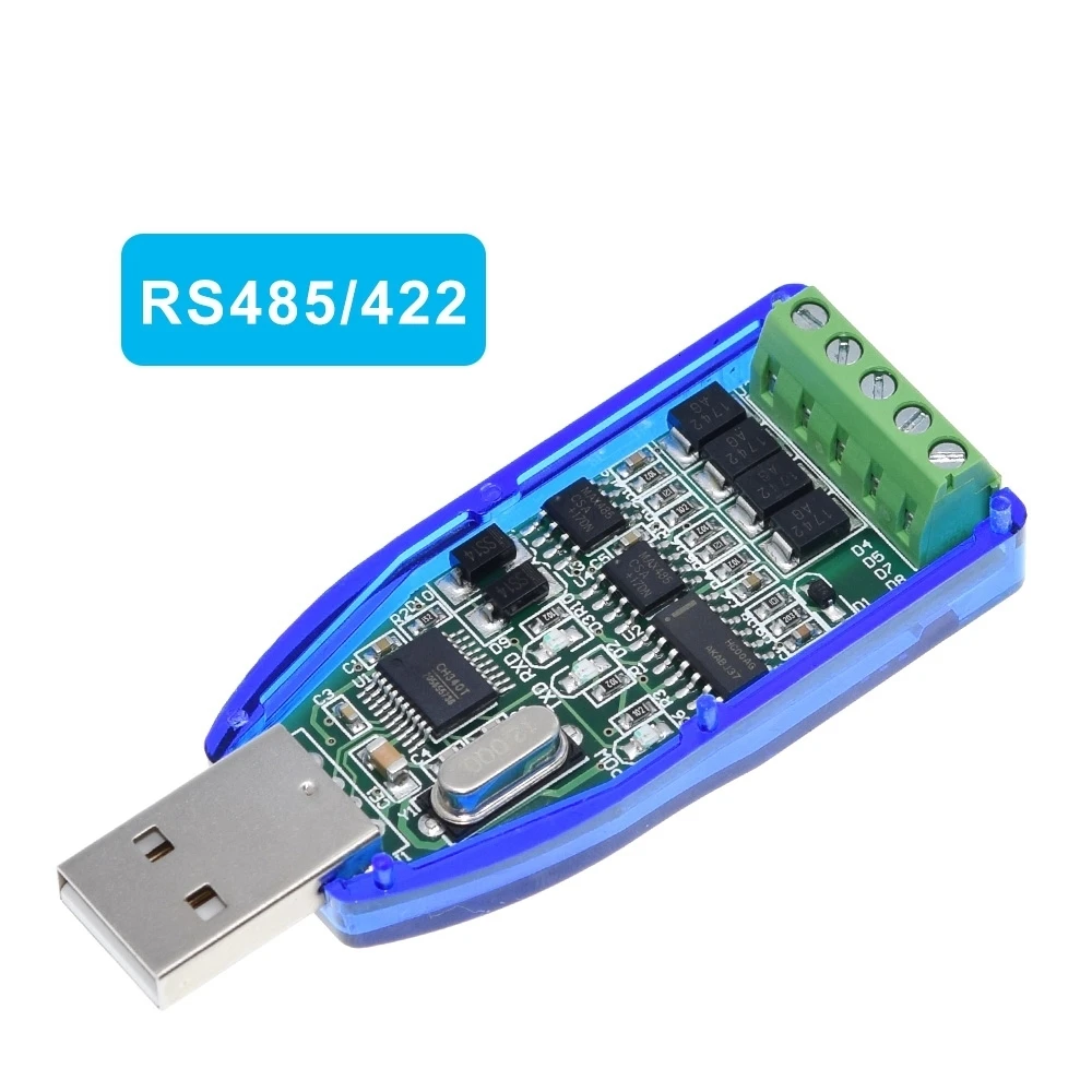 Tzt industrial usb to rs485 422 ch340g konverter upgrade schutz konverter kompatibilität standard RS-485 platinen modul – Detail 9