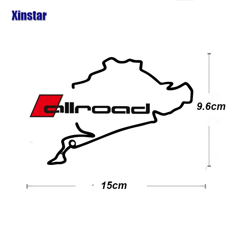 اولرود سيارة النفط خزان الشارات ملصقا لأودي A1 A3 A4 A4L A6 A6L A7 A8 Q3 Q5 Q7 TT S RS