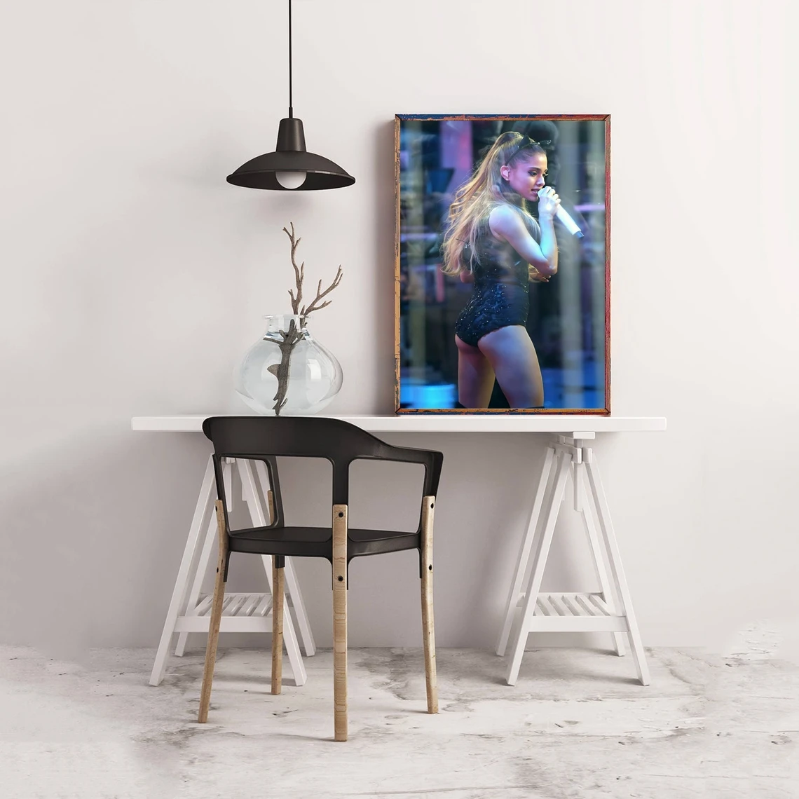 Ariana Grande Poster Music Star Canvas Print Art Wall Painting Home Decoration Gift