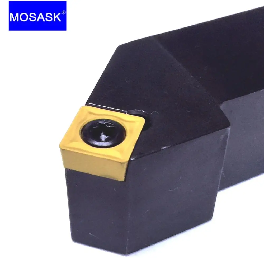 MOSASK SSSCR1616H09 Square Handle Bar SSSCR Cutter Adapter Indexable Carbide Insert CNC Lathe External Turning Tools