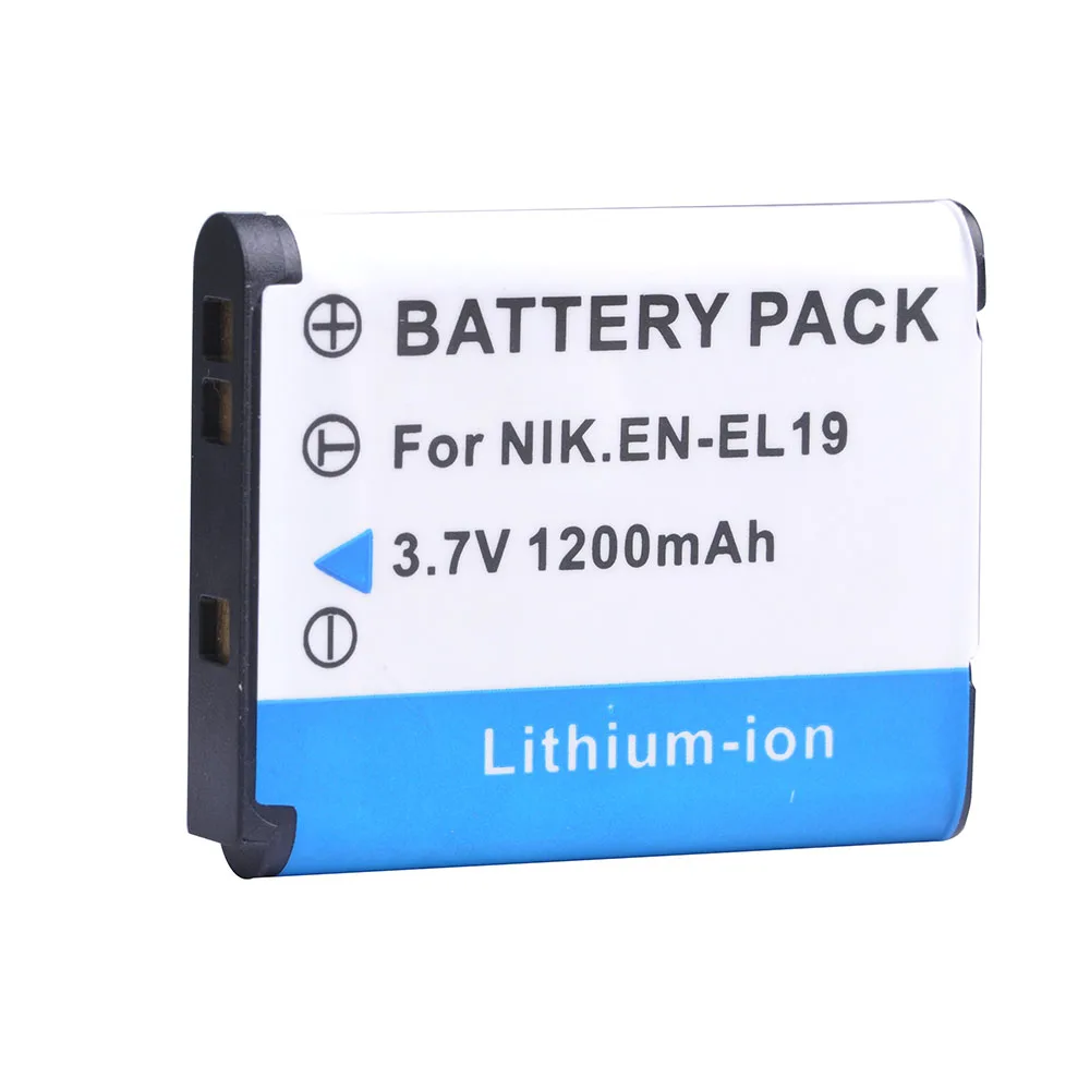 Аккумулятор для фотоаппаратов Nikon Coolpix S32 S33 S100 S2500 S2750 S3100 S3200 S3300 S3400 S3500 S4100