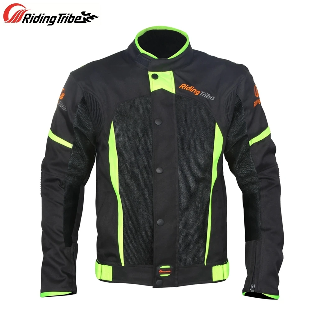 Summer Style Motorcycle Jacket Motorbike Riding Reflective Coat With 5pcs Protective Pads and Waterproof Liner Men Woman JK-37