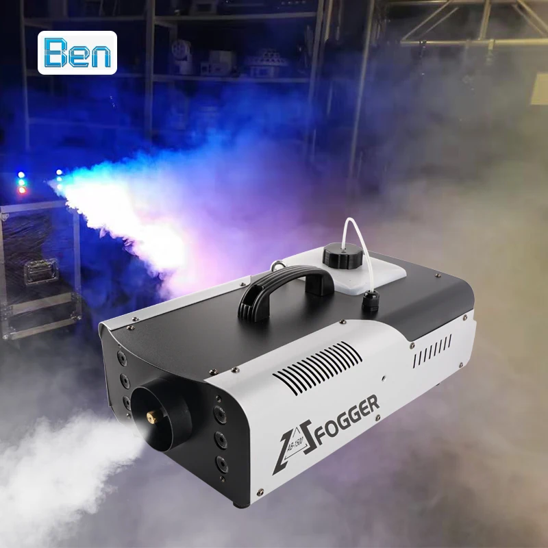 1500 واط المرحلة آلة لصنع الدخان Led آلة الضباب الدخان DJ حفلة آلة لصنع الدخان للمرحلة تأثير خاص