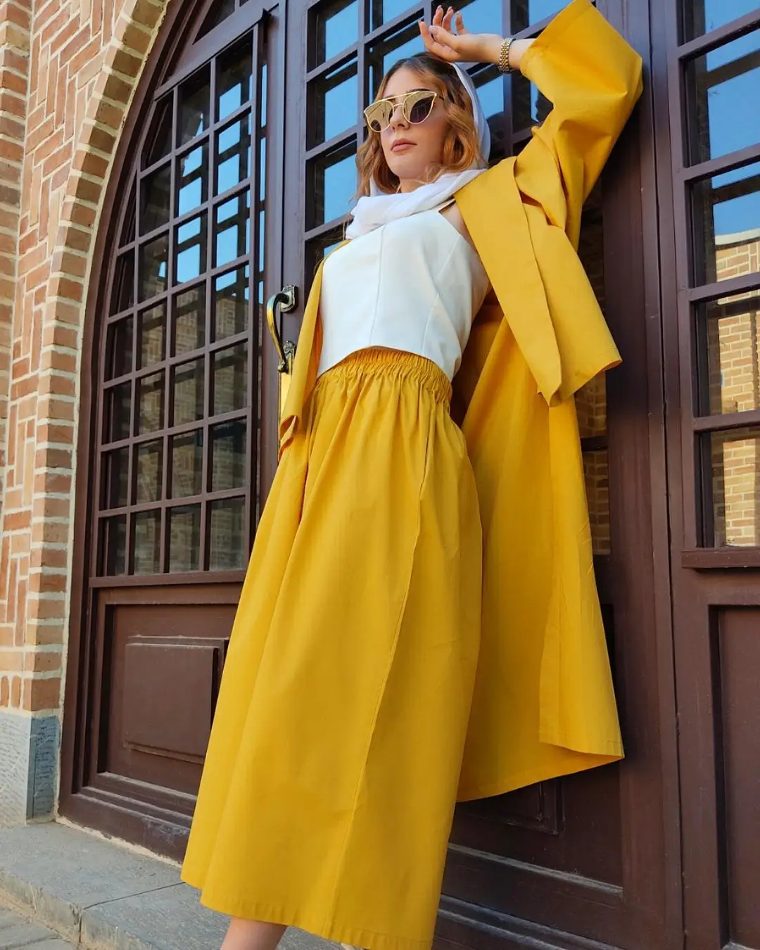 Leisure Yellow Women Holiday Tuxedos Loose Wide Leg Mother of the Bride Pants Suits Party Evening Guest Wedding Wear 2 Pieces