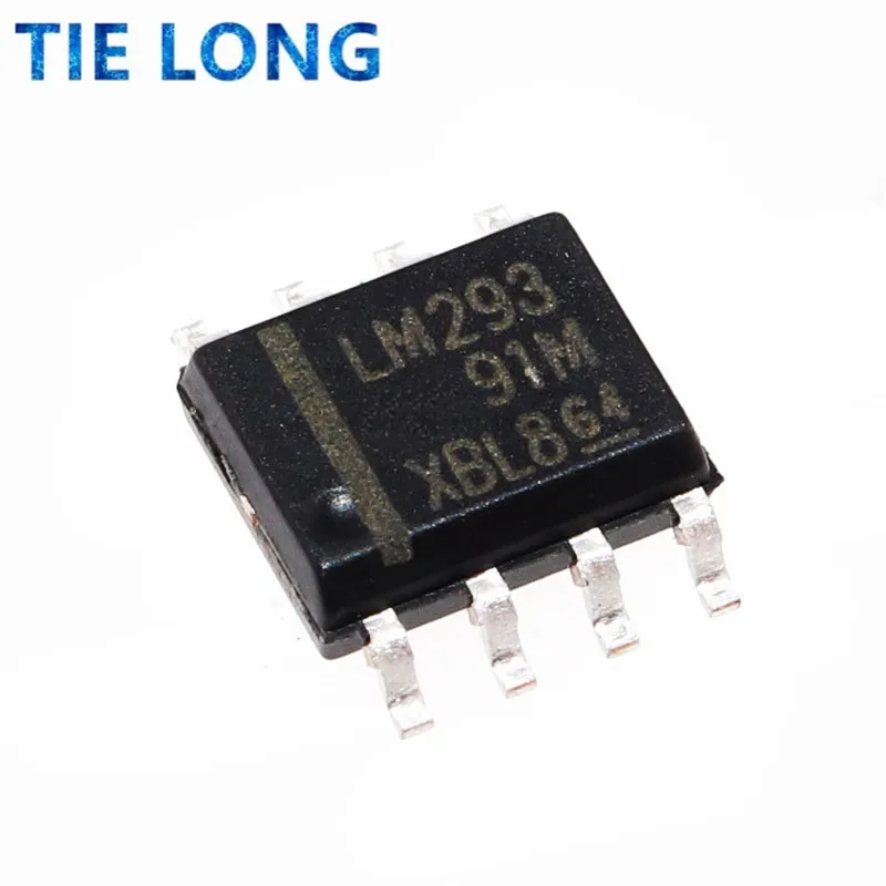10 pçs/lote LM293 LM293DT LM293DR DUAL DIFERENCIAL COMPARADORES IC SOP-8