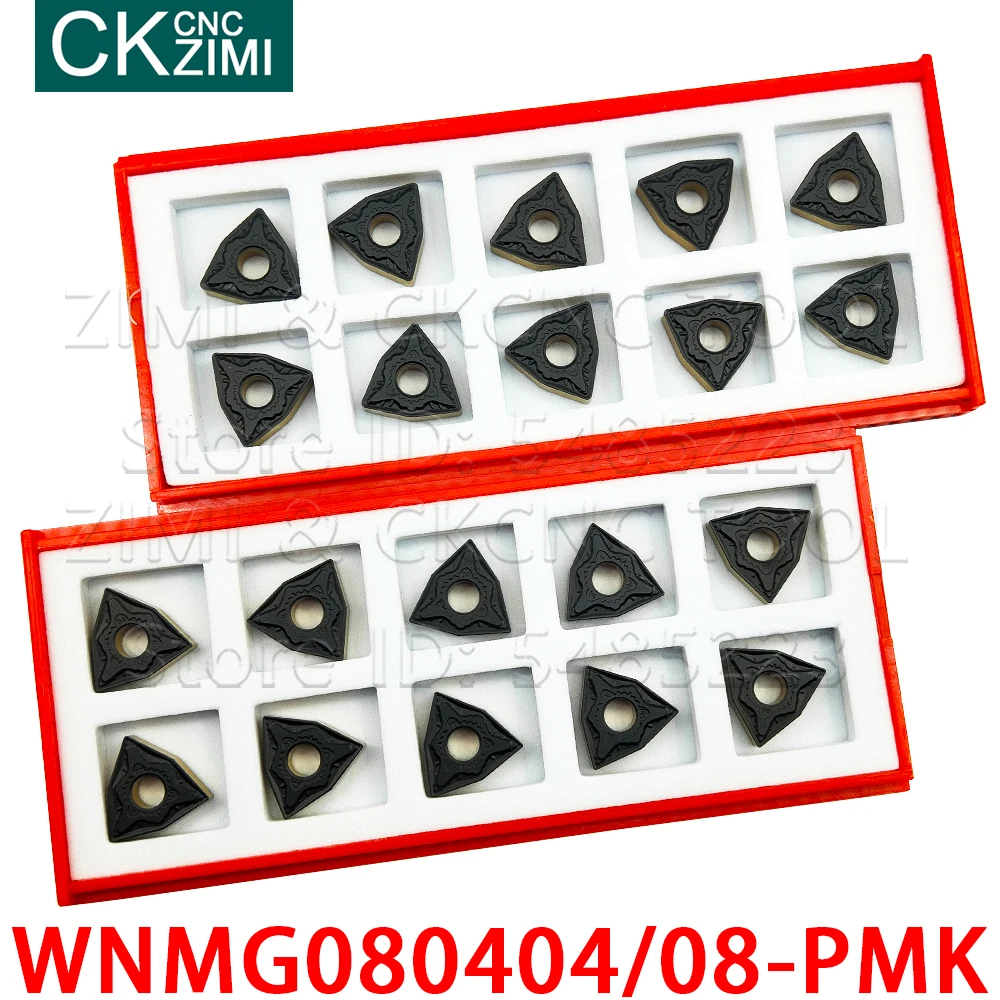 Inserts en carbure WNMG080404-PMK WNMG080408-PMK ZMC25 outils de tournage externe CNC outils de tournage de coupe WNMG outils de tour pour l'acier