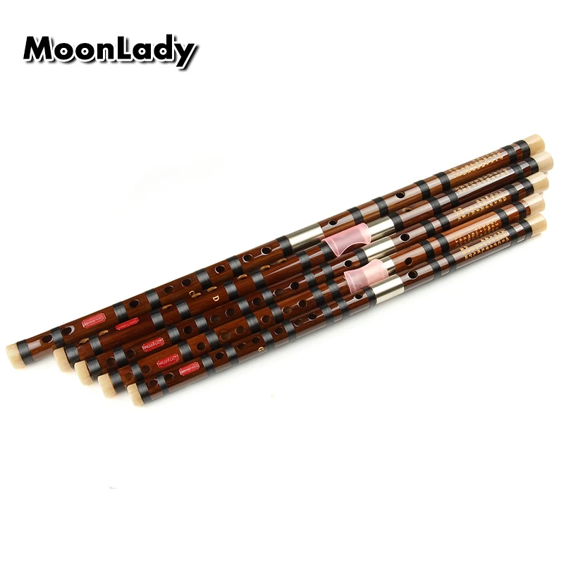 Chinese Traditional Handmade Bamboo Two-section Flute Dizi Traditional New Arrival Flauta Wood For Beginners and Music Lovers