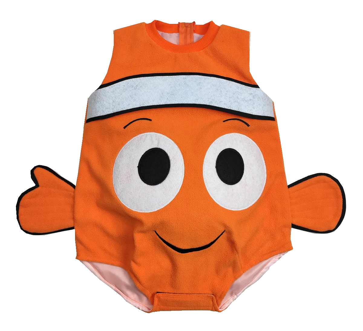 Animal Acting Funny Halloween Costume Romper Dress Little Cute Fish  NEMO toddllers Cosplay