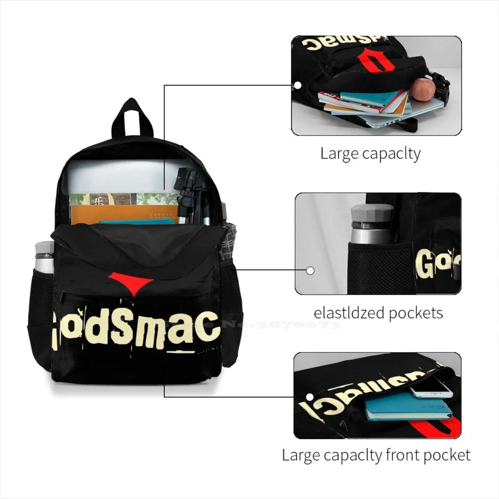 Art mochilas para homens, mulheres, adolescentes, meninas, best-seller