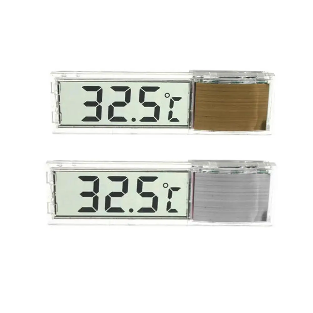 Aquarium Thermometer Multi-Functional LCD 3D Digital Electronic Temperature Measurement Fish Tank Temp Meter