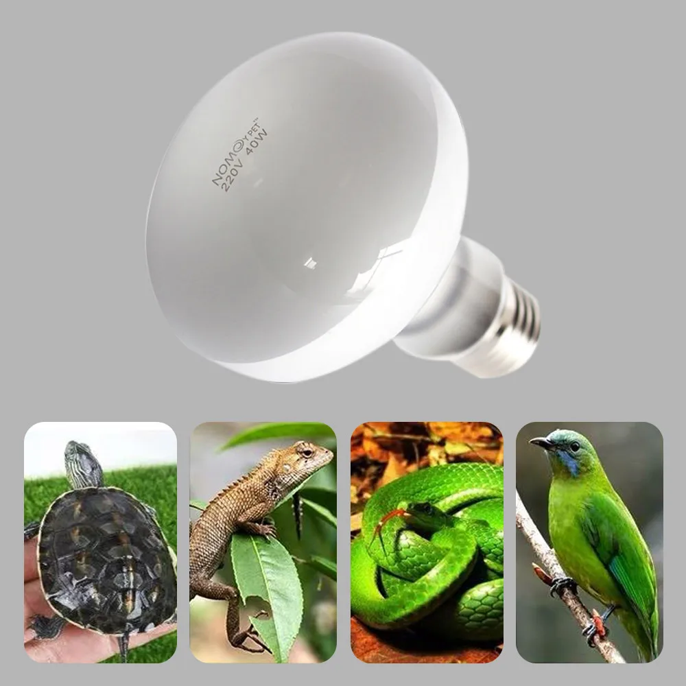 UVA+UVB Heating Lamp uv light Suitable For Turtle Lizard Reptile Pet Waterproof Fluorescent Lamp Temperature Controller 220V